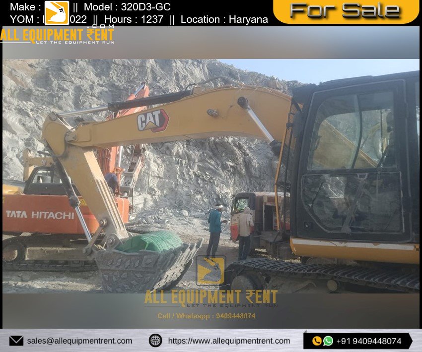 Very Less Used CAT 320D3GC Excavator Available for Sale